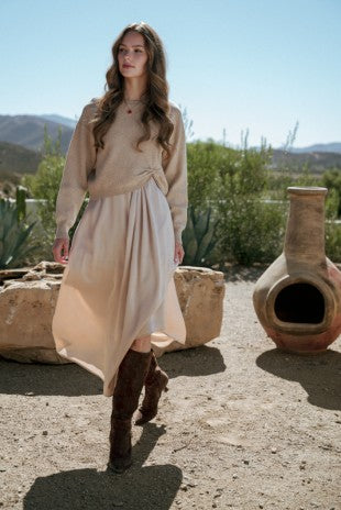 Champagne Dress and Sweater Set Antigone's Champagne Dress and Sweater Set Antigone's